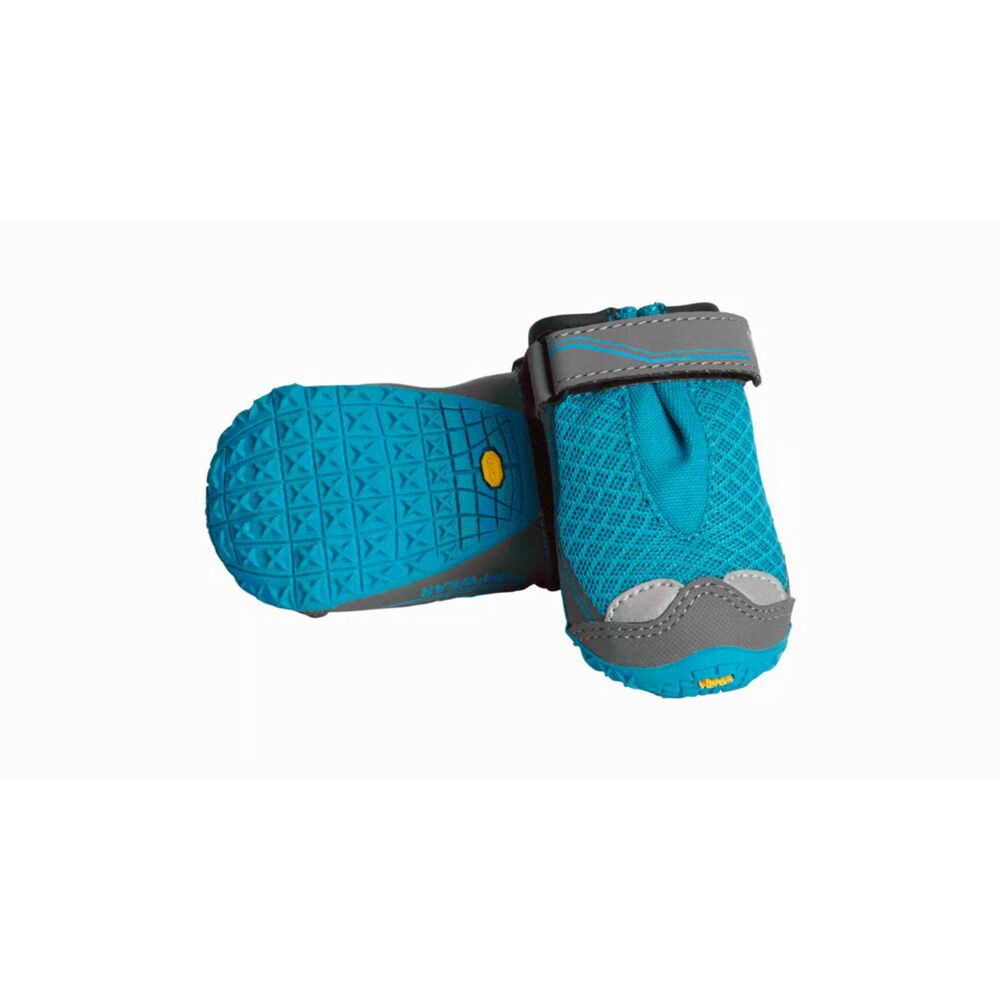 RUFFWEAR 4ct Grip Trex Dog Boots 2.75 Blue Spring Hiking Shoe Paw Protection